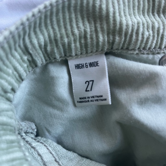 urban outfitters sage green corduroy pants - Picture 4 of 4